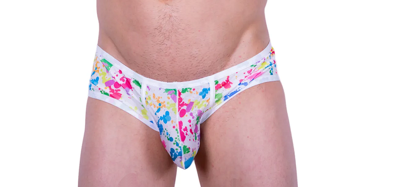 Slip JJ MALIBU Paint SPLASH Slips Sensual Brief 3