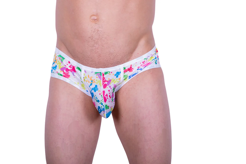 Slip JJ MALIBU Paint SPLASH Slips Sensual Brief 3