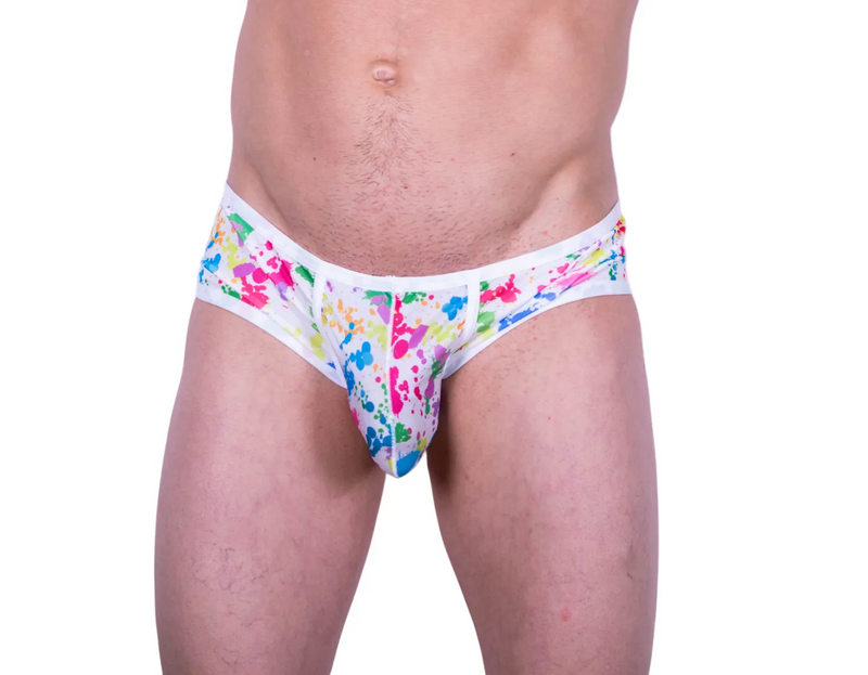 Slip JJ MALIBU Paint SPLASH Slips Sensual Brief 3