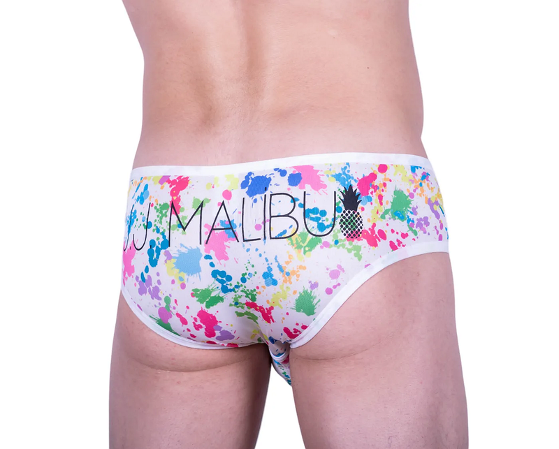 Slip JJ MALIBU Paint SPLASH Slips Sensual Brief 3