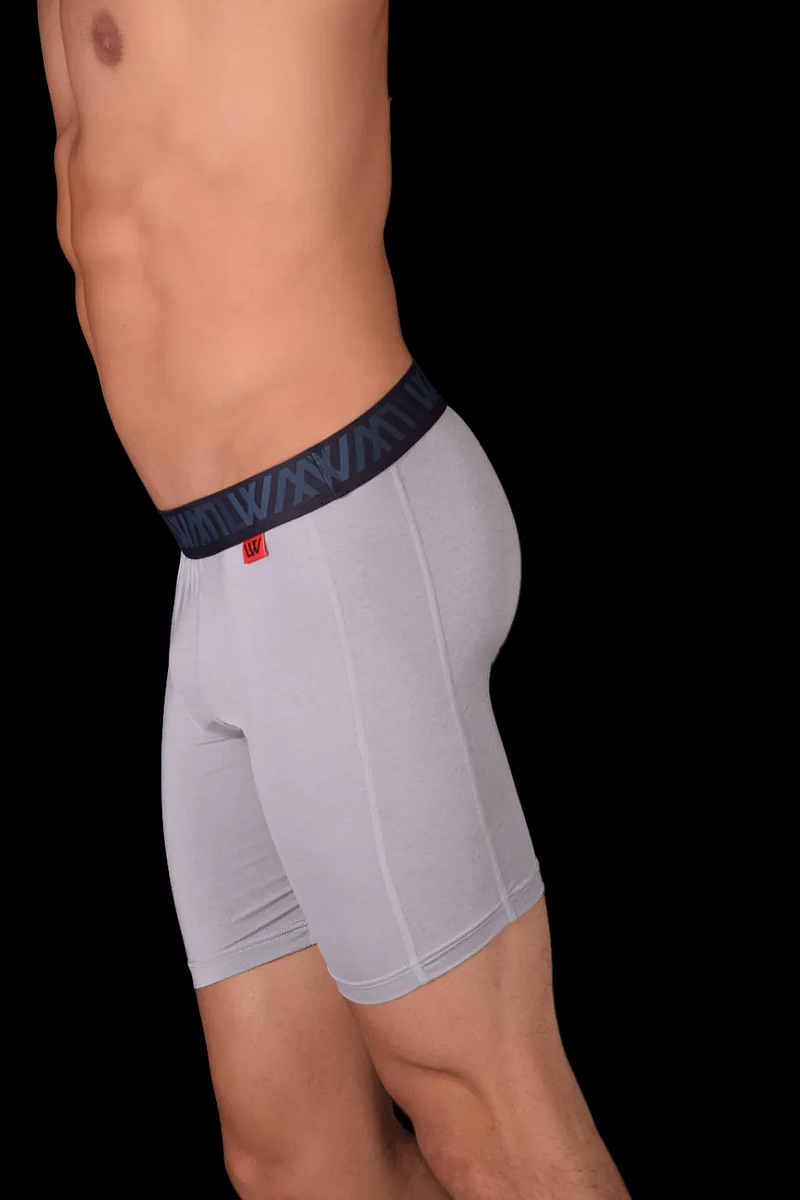 LVW AMSTERDAM Short de sport serré Gym Jammer Short Activewear Gris clair 20