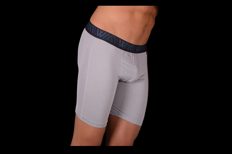 LVW AMSTERDAM Short de sport serré Gym Jammer Short Activewear Gris clair 20