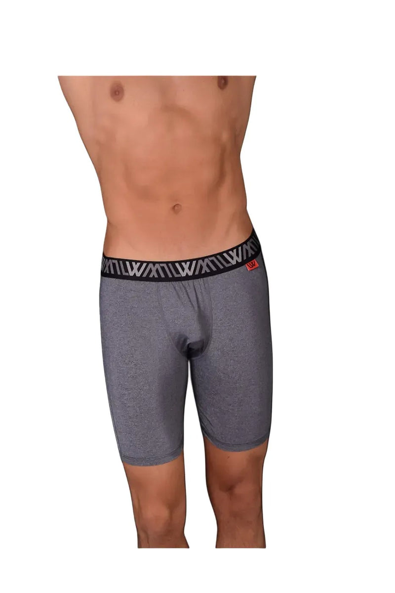 LVW AMSTERDAM Short de sport serré Gym Jammer Activewear Charbon de bois 20