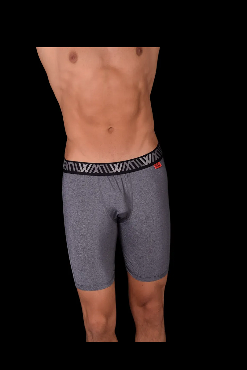 LVW AMSTERDAM Short de sport serré Gym Jammer Activewear Charbon de bois 20