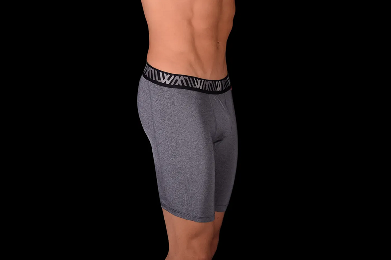 LVW AMSTERDAM Short de sport serré Gym Jammer Activewear Charbon de bois 20