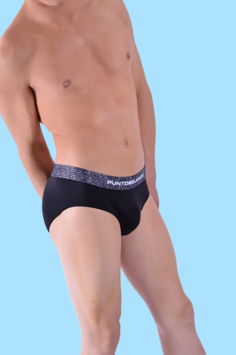 Punto Blanco Slip Binaire Slip Confortable Slip Noir 3496 15