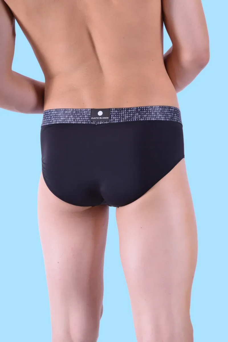 Punto Blanco Slip Binaire Slip Confortable Slip Noir 3496 15