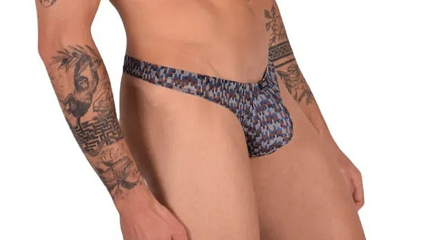 GREGG HOMME Thong Second-Skin C-Ring Sun Tanning Sheer Tan R143004 17A