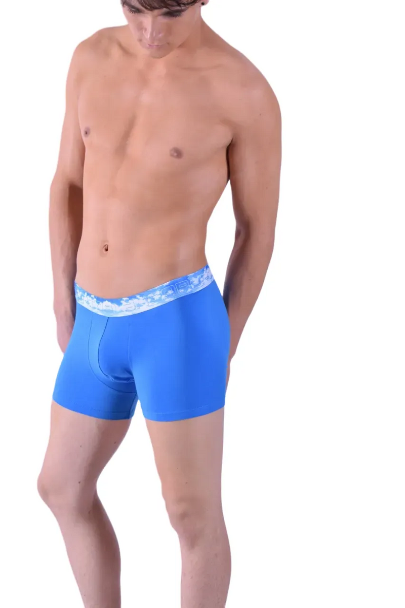 Punto Blanco Boxer Sky Clouds Boxer doux en coton biologique bleu 3386 9
