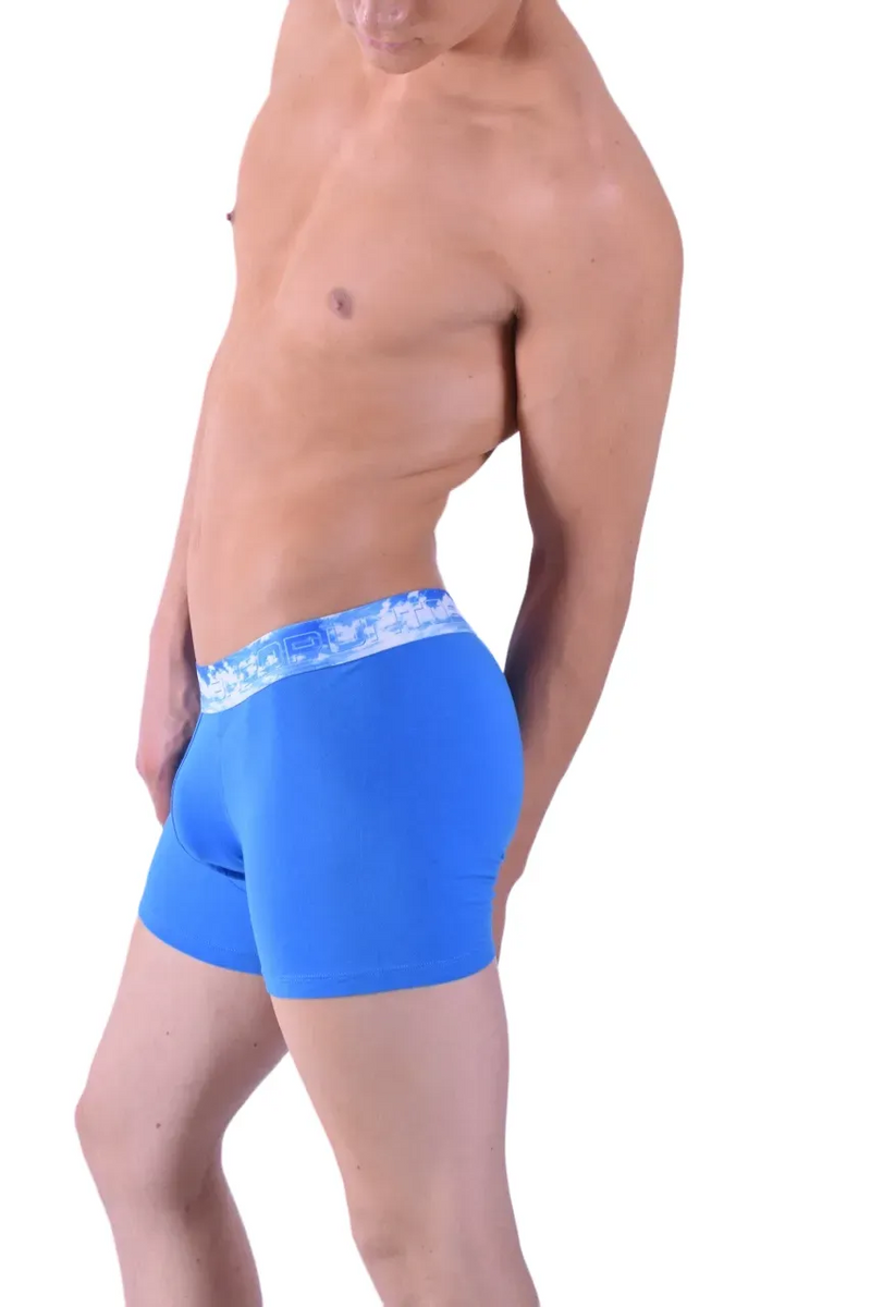 Punto Blanco Boxer Sky Clouds Boxer doux en coton biologique bleu 3386 9