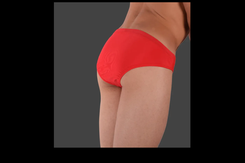 SMU Rave Pochette Amovible en Cuir Rouge H6