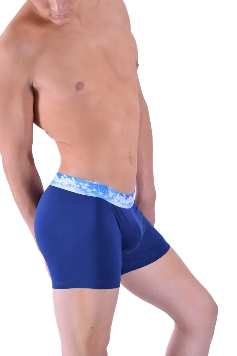 Punto Blanco Boxer Sky Clouds Boxer en coton biologique doux Marine 3386 9
