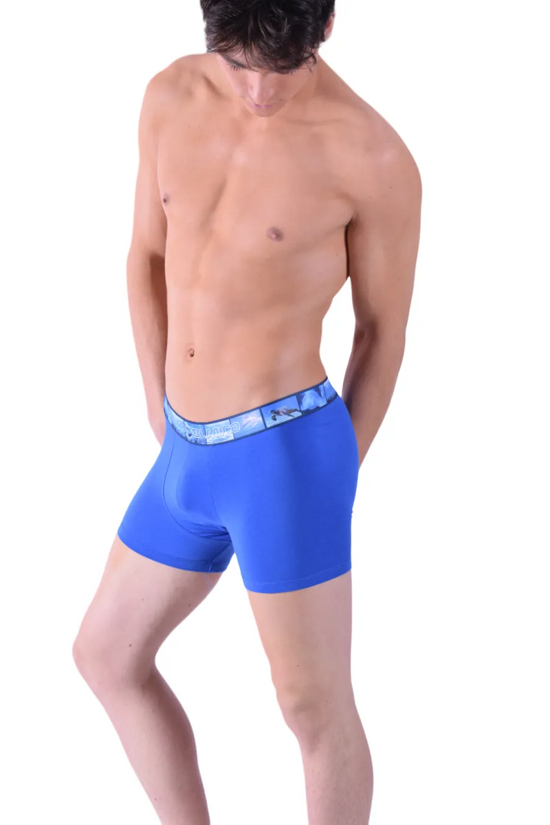 Punto Blanco Boxer Water Seas Boxer Coton Bio Bleu 3388 11