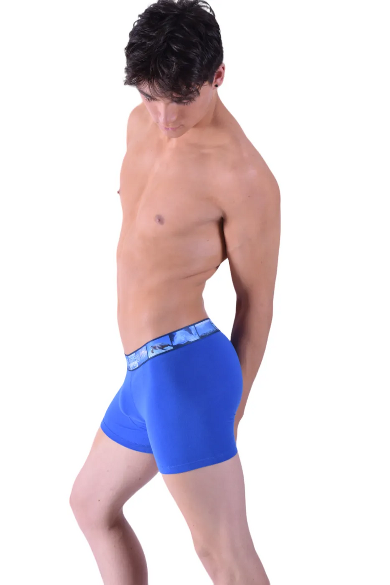 Punto Blanco Boxer Water Seas Boxer Coton Bio Bleu 3388 11