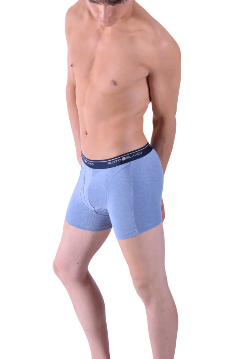 Punto Blanco Boxer Anatomic Open Fly Sky Blue 3393 23