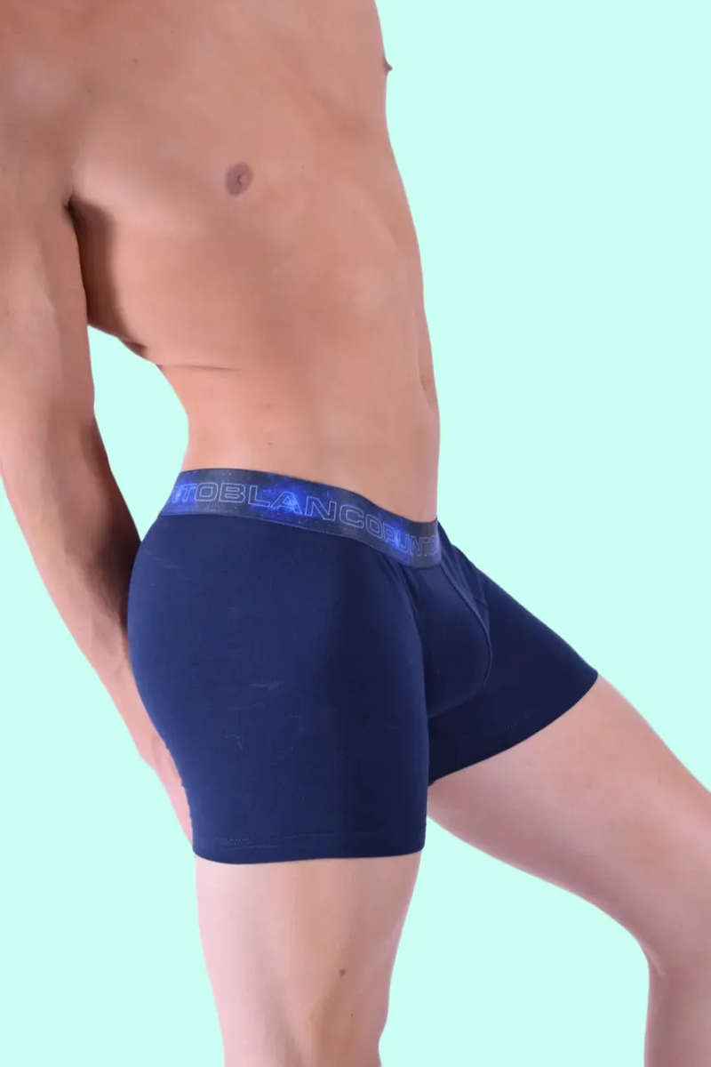 Punto Blanco Boxer Trunk Classic Star Sky Organic Cotton Navy Blue 3431 3