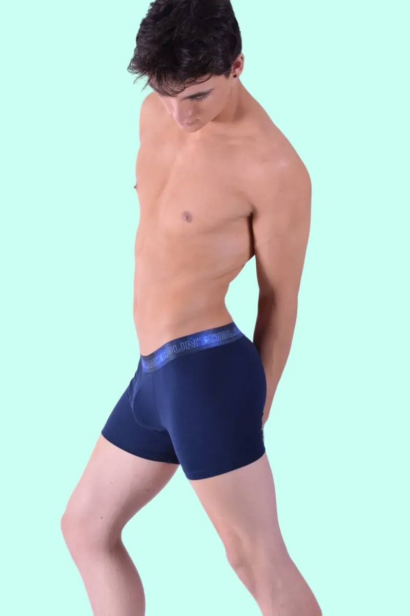 Punto Blanco Boxer Trunk Classic Star Sky Organic Cotton Navy Blue 3431 3