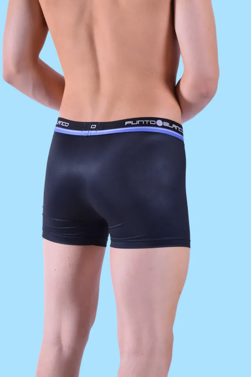 PETIT Boxer Long Punto Blanco Noir 3438 2