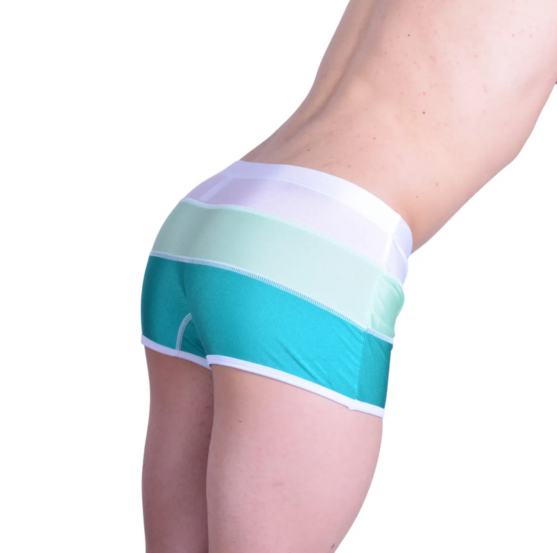 XL Swimwear JJ MALIBU IBIZA Swim-Trunk Green Swim-Short 1