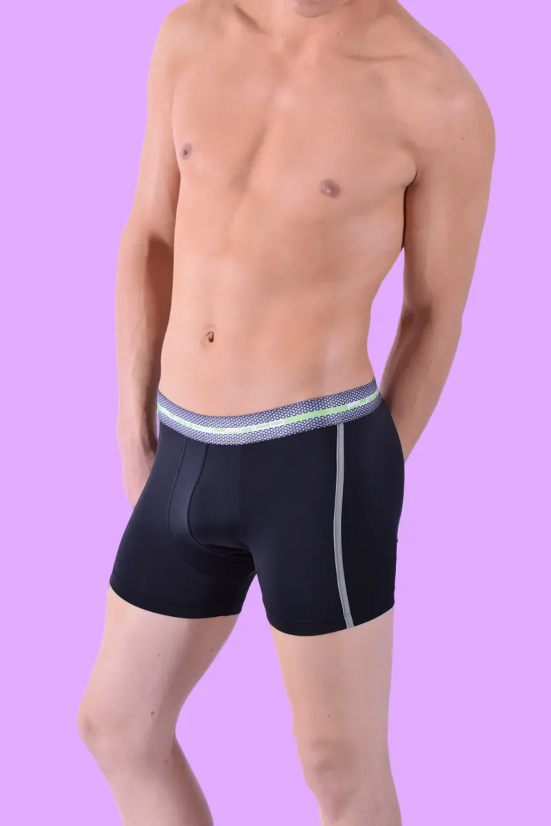 Punto Blanco Boxer Métallique Trunk Super Doux Noir 33464 10