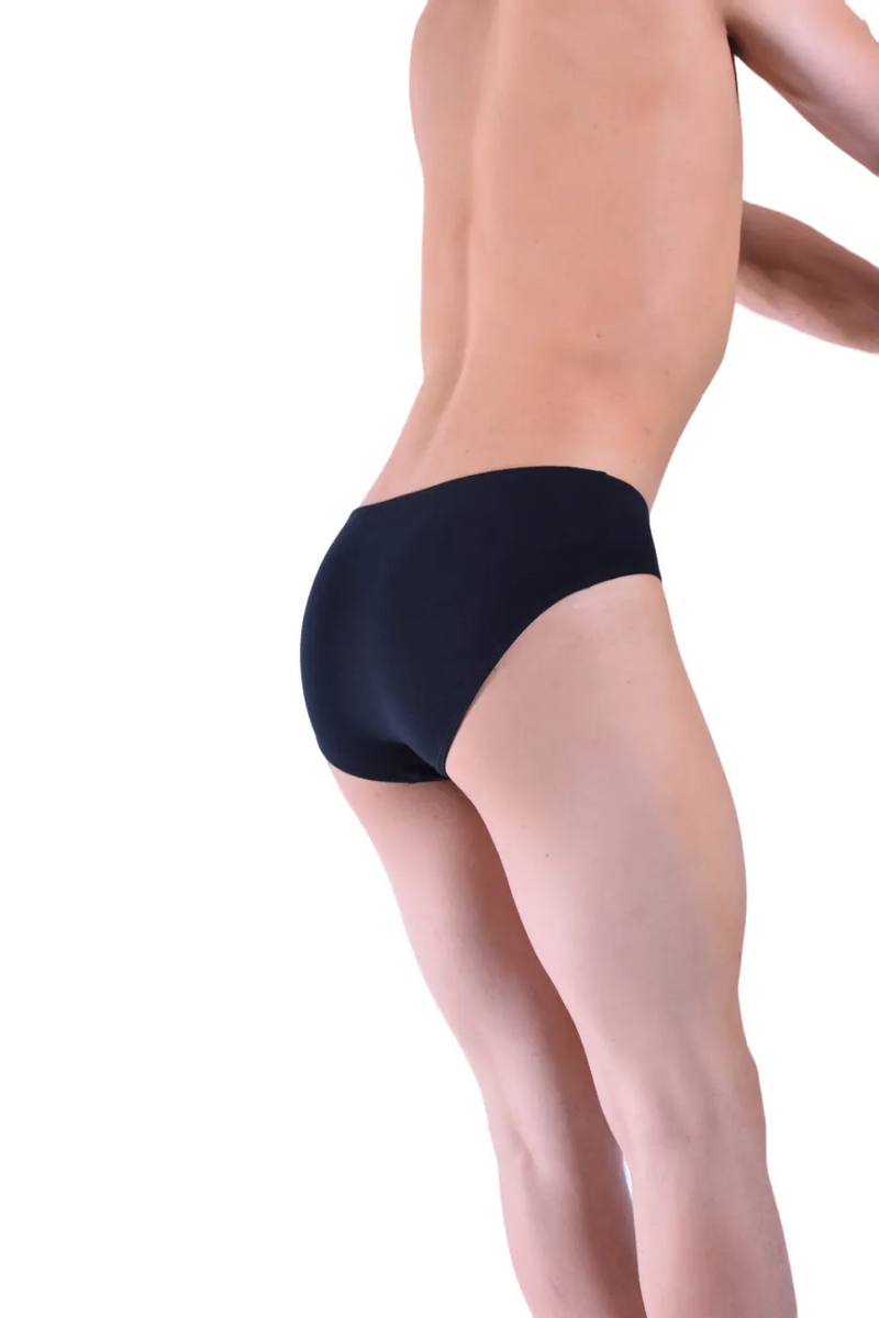 Punto Blanco Slip Invisible Slip Confortable Tissu Slip Noir 25