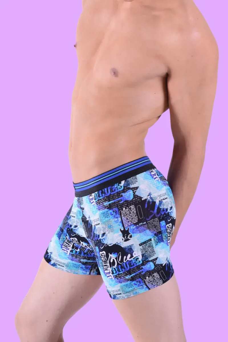 Punto Blanco Boxer Orleans Cities Long Suoer Soft Boxer Bleu 3466 10