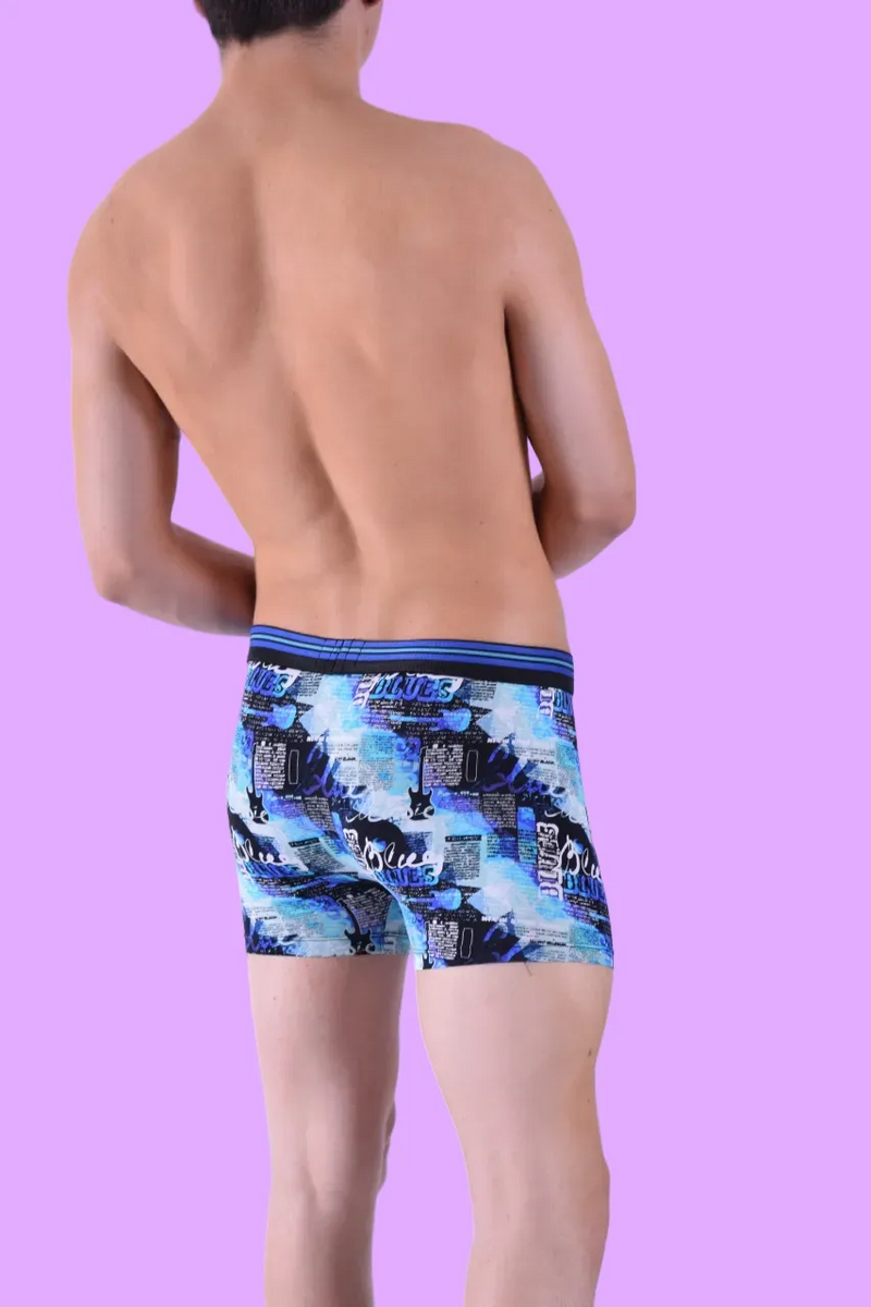 Punto Blanco Boxer Orleans Cities Long Suoer Soft Boxer Bleu 3466 10