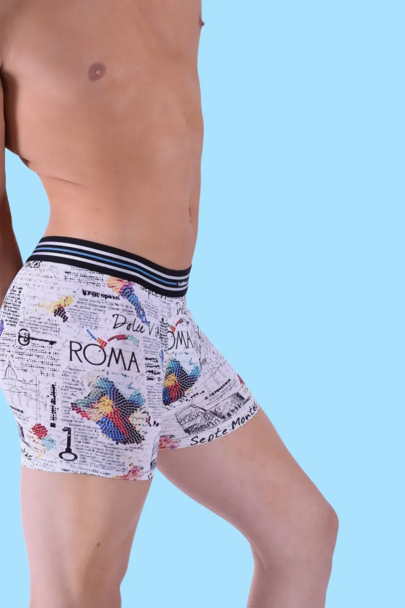 XL Punto Blanco Boxer ROMA Cities Boxer Long Lycra Super Doux 3436 2