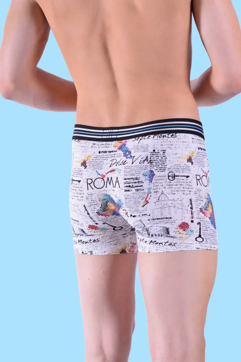 XL Punto Blanco Boxer ROMA Cities Boxer Long Lycra Super Doux 3436 2