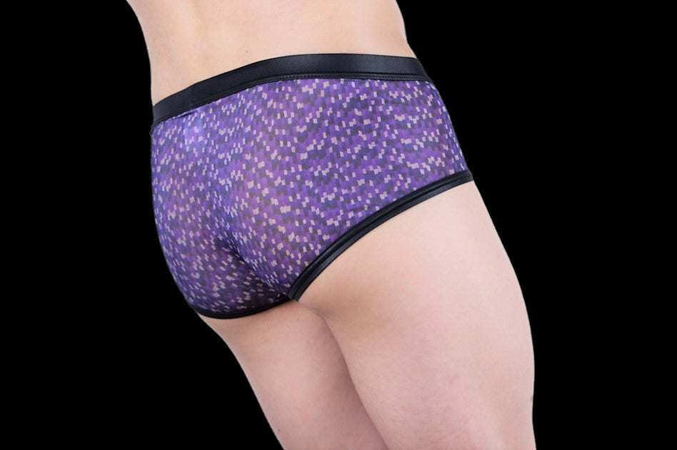 Gregg Homme Mini Boxer Seconde peau Violet 143005 14