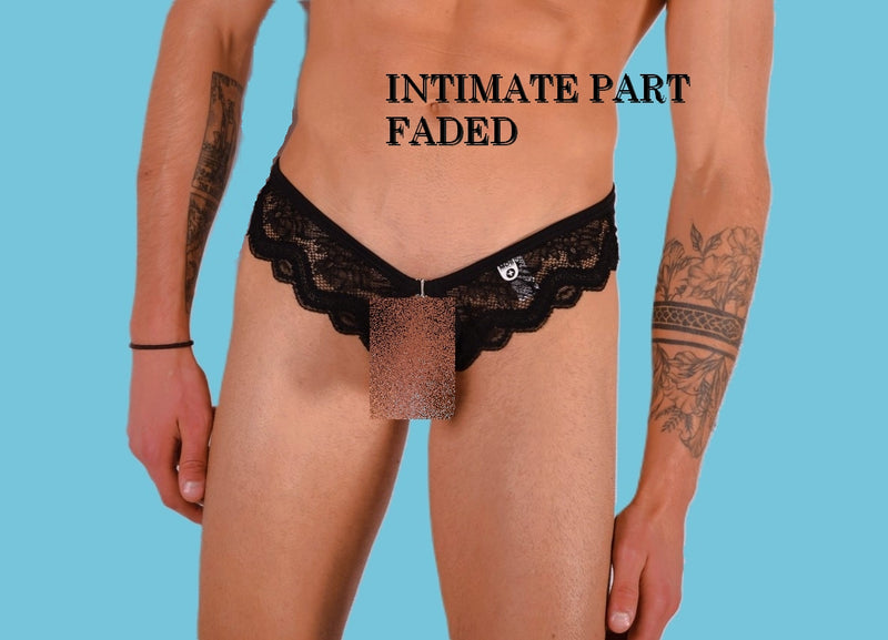 Vêtement érotique MOB Bikini ouvert MBL50 Maillots de bain pour hommes 4