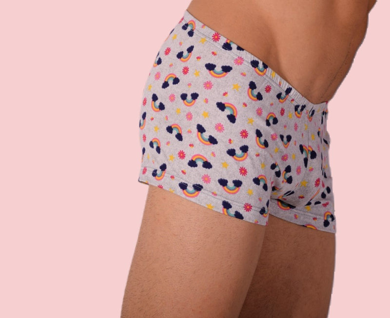 XS/S SMU Sous-vêtements hipster pour hommes Arc-en-ciel 43104 MX12