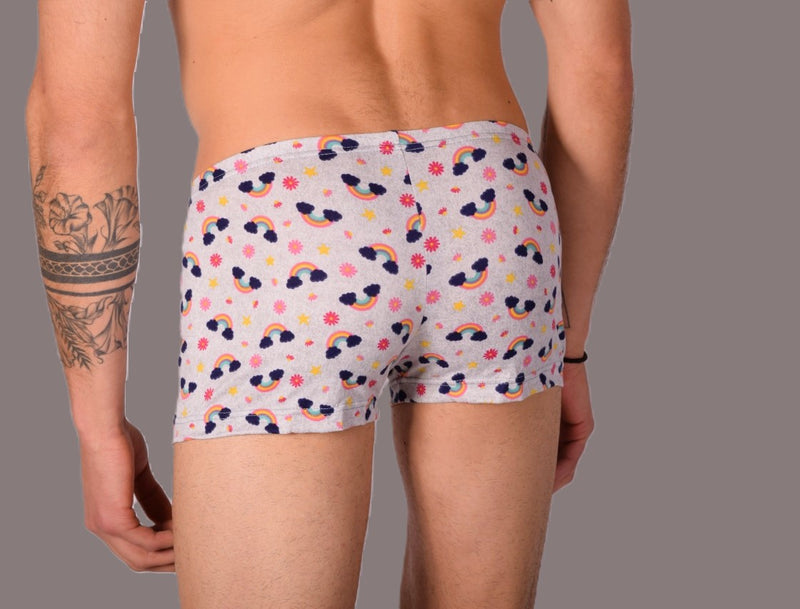 XS/S SMU Sous-vêtements hipster pour hommes Arc-en-ciel 43104 MX12