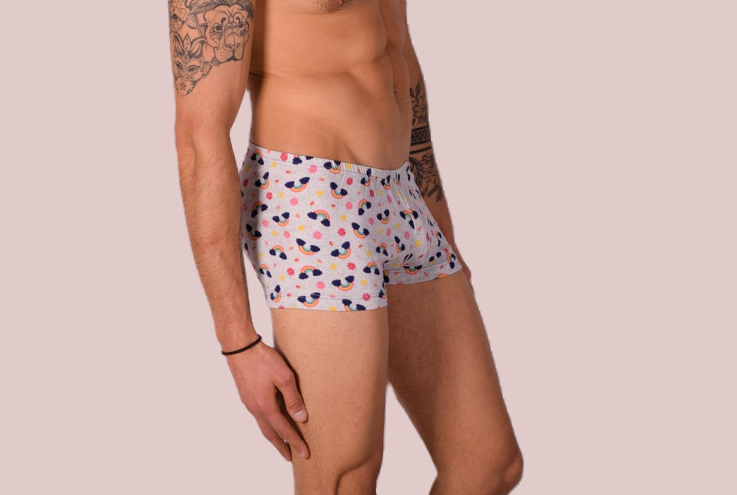 XS/S SMU Mens  Hipster Underwear Rainbow 43104 MX12