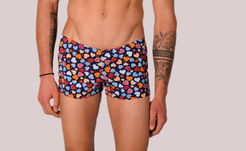 XS/S SMU Mini-Culotte Hipster Sous-vêtements Cœurs 43101 MX12