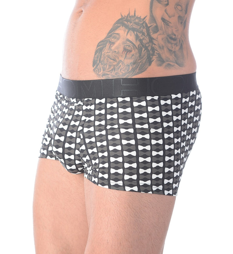 HOM Boxer motifs nœud papillon coupe courte 1