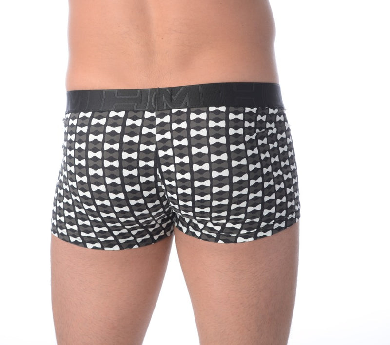 HOM Boxer motifs nœud papillon coupe courte 1