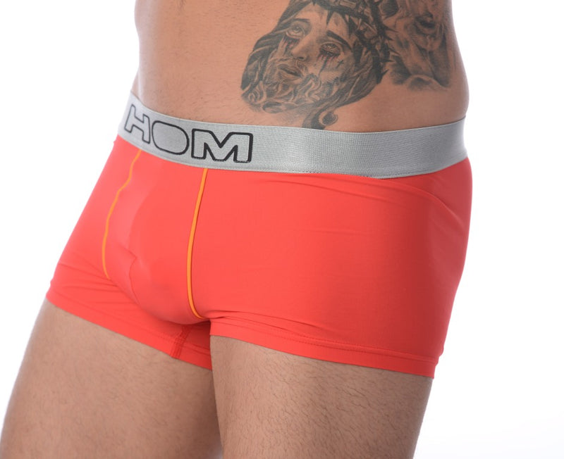 HOM Boxer Colorama Shorty Business Rouge 1