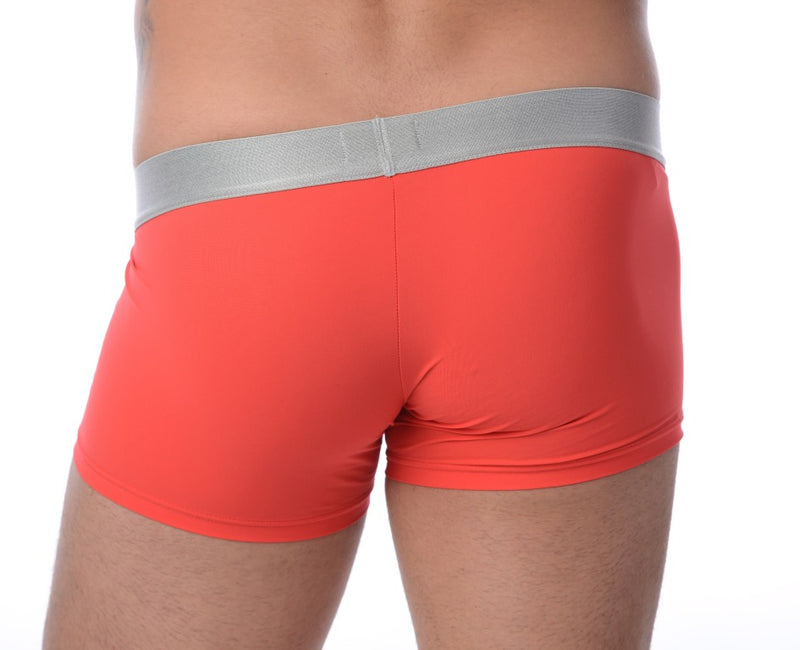 HOM Boxer Colorama Shorty Business Rouge 1