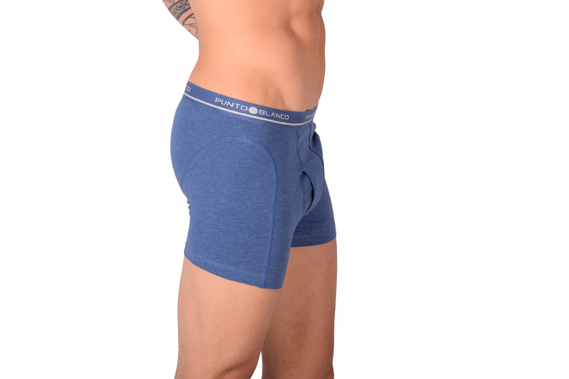 Punto Blanco Boxer ORGANIX Cotton Open Fly Blue 33524 Tab6