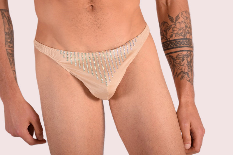 SMU Maillot de bain homme bronzant et string de sous-vêtement 33212 MX11