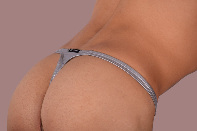 XS/S SMU Mens Swim Tanning Underwear Vinyl Thong 33287 MX11