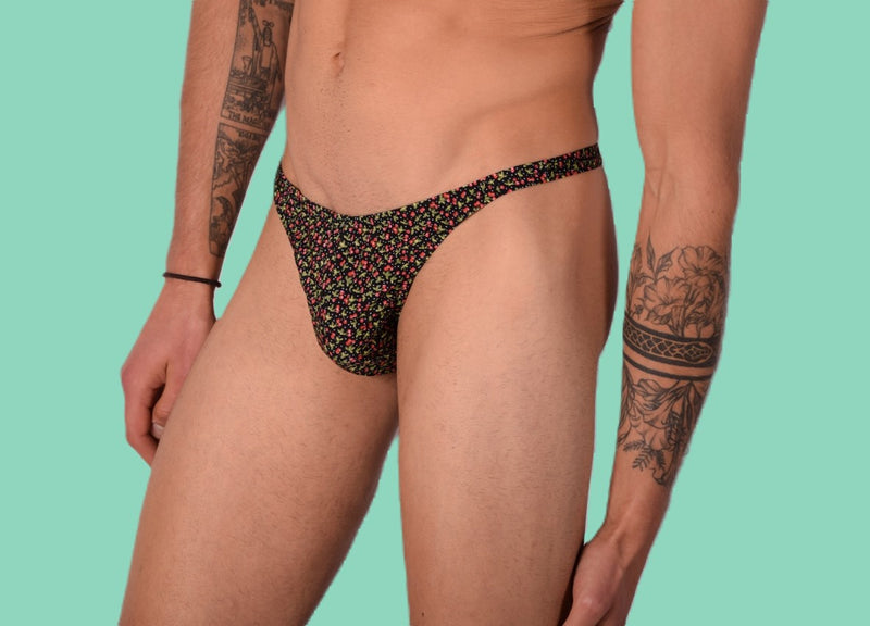 S/M SMU Sous-vêtements Homme String Cerises 33329 MX11