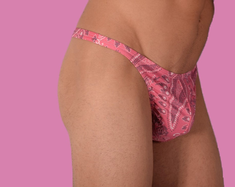 S/M SMU Mens Underwear Thong  Flowers 33331 MX11