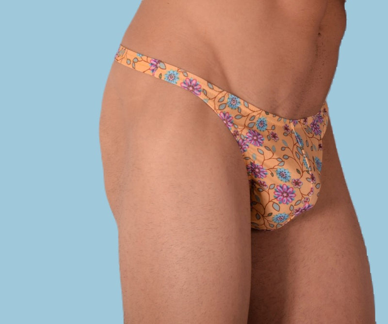 S/M Thongs SMU Mens Underwear Thong  Flowers 33332 MX11