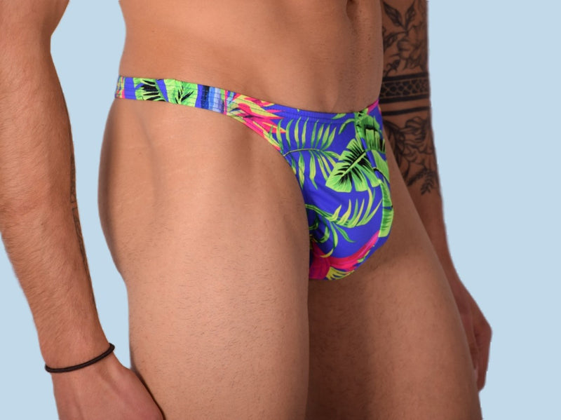 S/M SMU Mens Underwear Thong Brilliant colors 33340 MX11