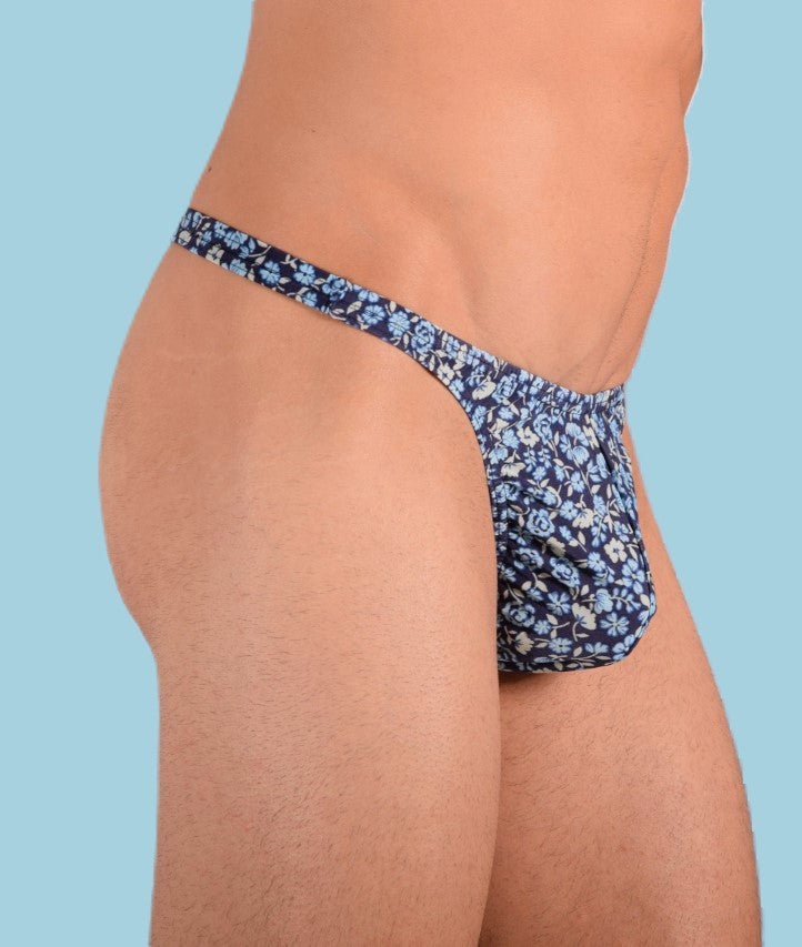 XS/S SMU Tanga Flash Homme Imprimé Fleur 33458 MX11