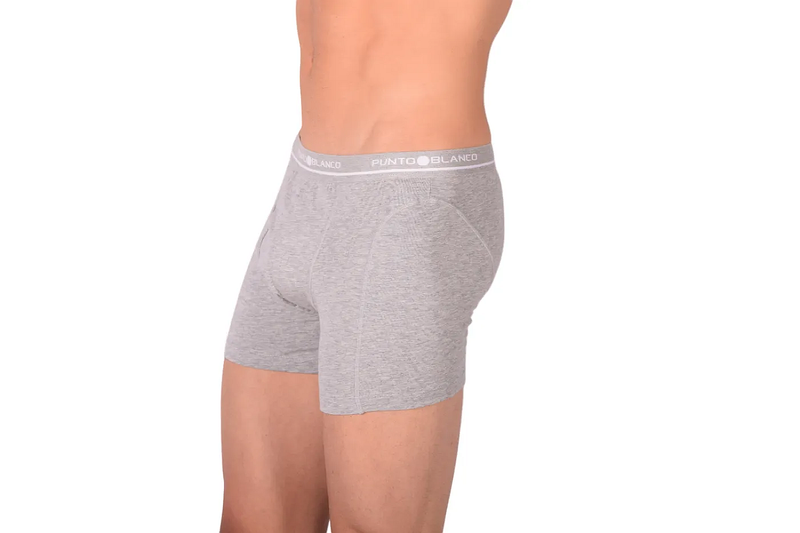 Punto Blanco Boxer ORGANIX Men Underwear Open fly Cotton Grey 33524 TAB6