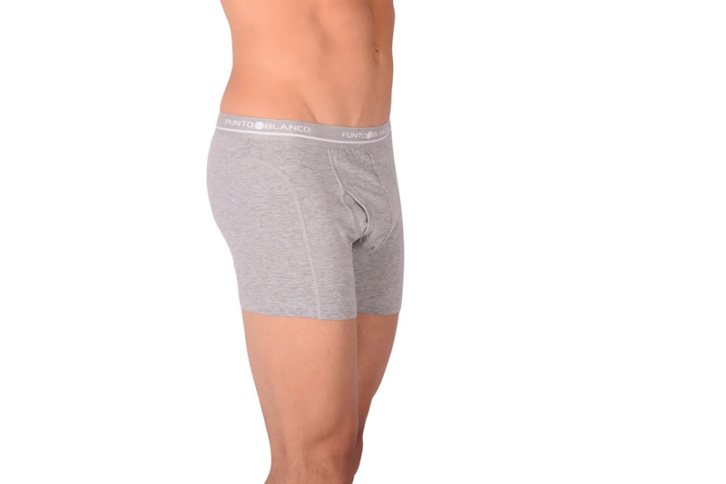 Punto Blanco Boxer ORGANIX Men Underwear Open fly Cotton Grey 33524 TAB6