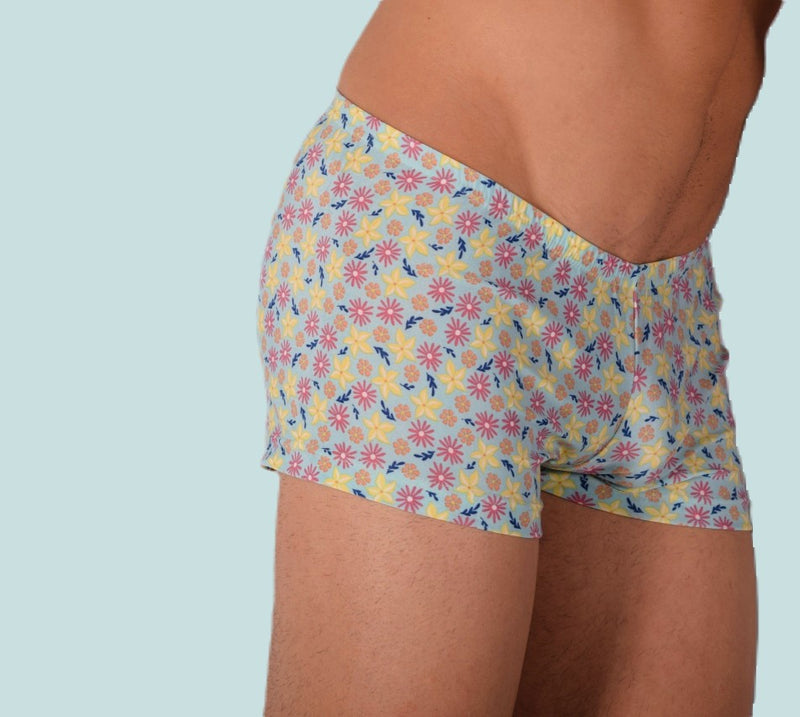 XS/S SMU Sous-vêtements hipster pour hommes Imprimé menthe 43114 MX12